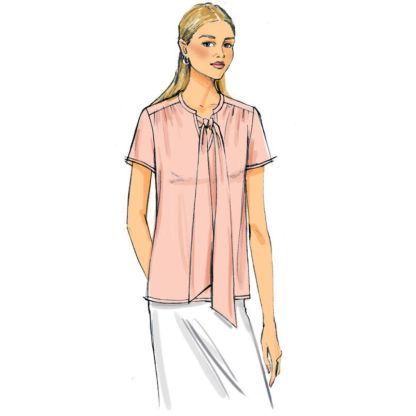 Patron Butterick 6378/A5 - Haut et tunique 2