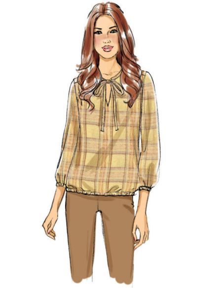 Patron Butterick 6378/A5 - Haut et tunique