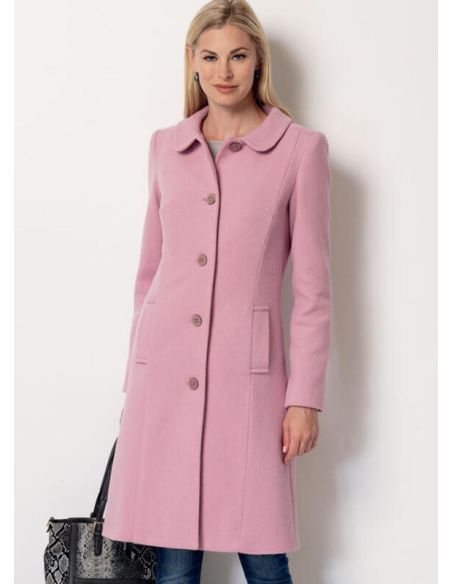 Patron Butterick 6385/A5 - Manteau