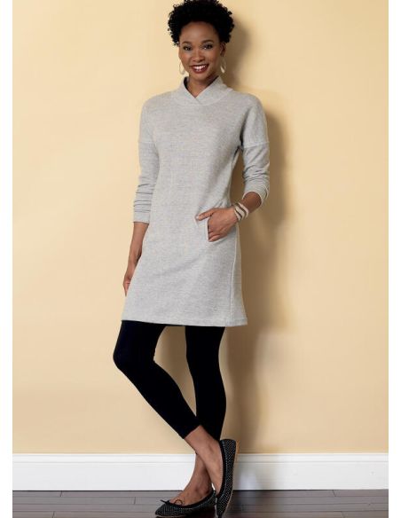 Patron Butterick 6388/Y - Gilet, hauts, robe et pantalon