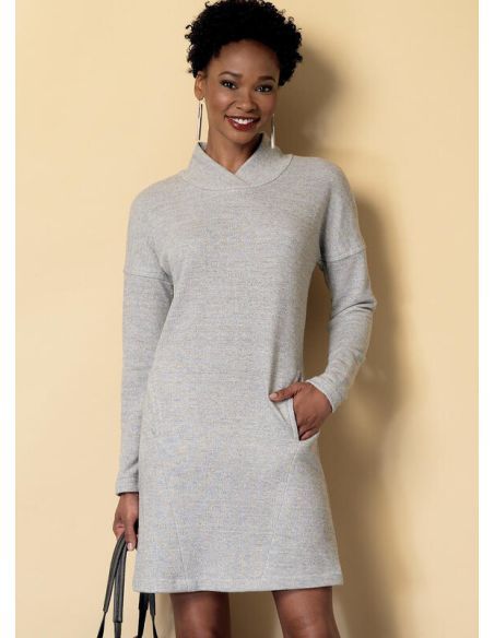 Patron Butterick 6388/Y - Gilet, hauts, robe et pantalon