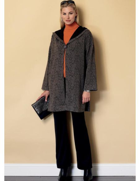 Patron Butterick 6394/Y - Manteau