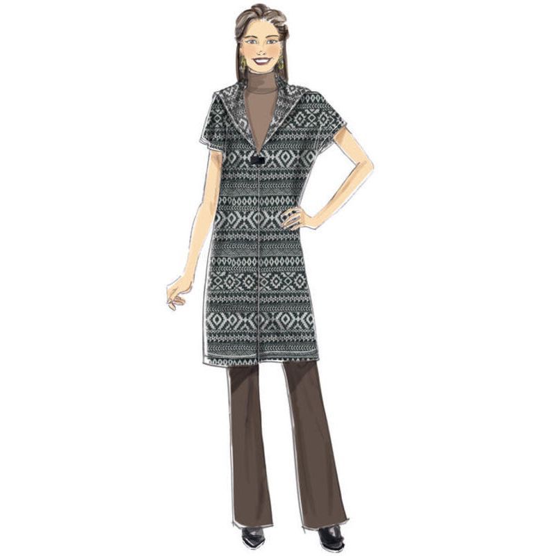 Patron Butterick 6394/Y - Manteau