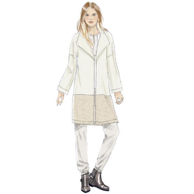 Patron Butterick 6394/Y - Manteau