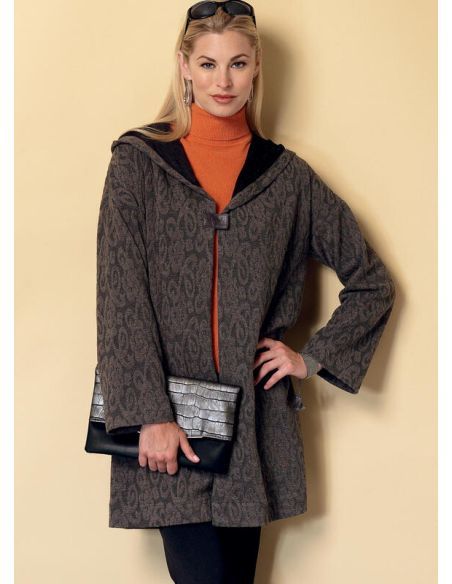Patron Butterick 6394/Y - Manteau