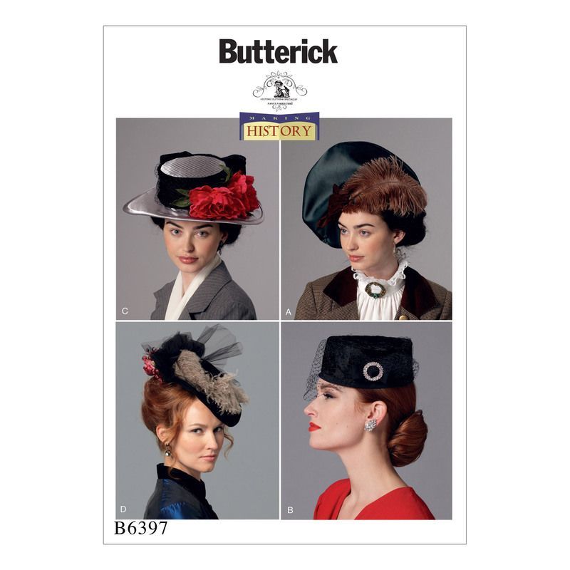 Patron Butterick 6397/OSZ - Chapeaux