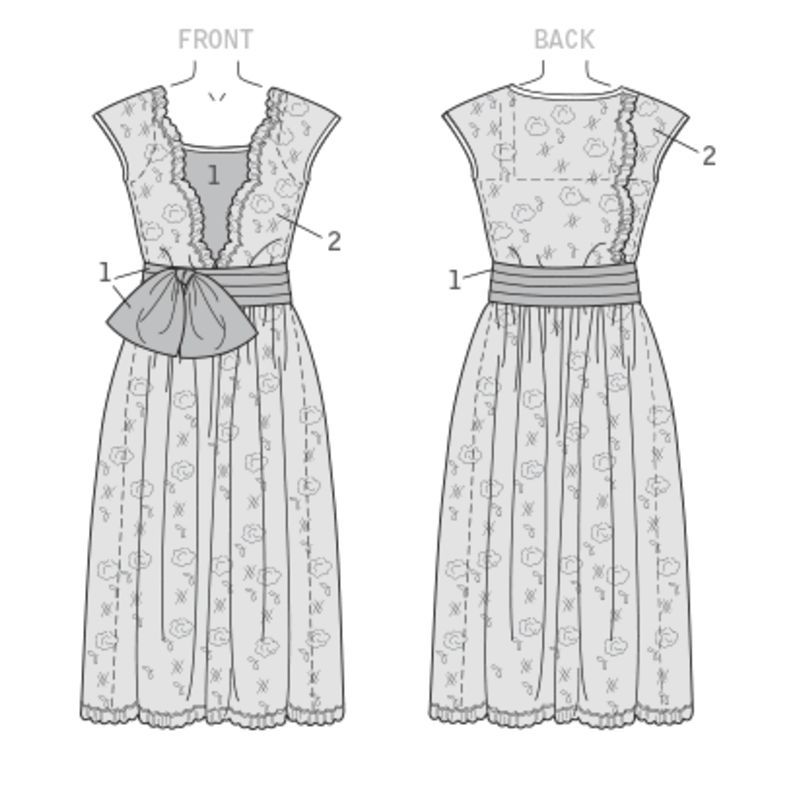 Patron Butterick 6399/A5 - Déguisement