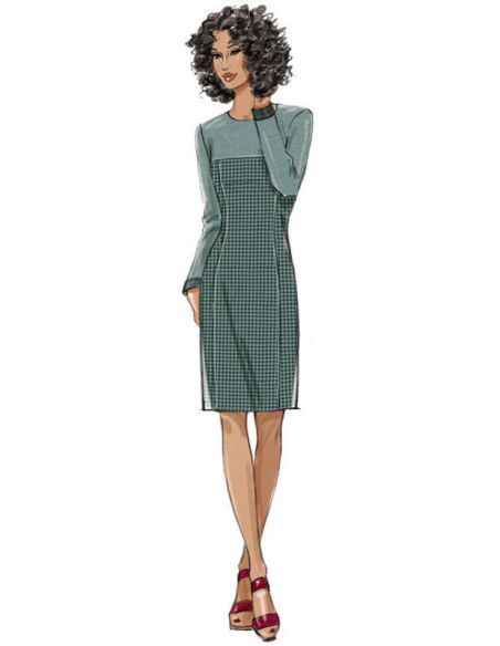 Patron Butterick 6410/A5 - Robe