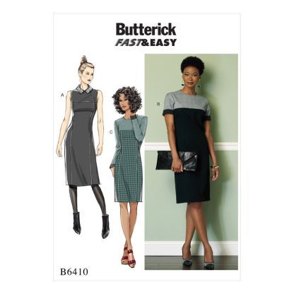 Patron Butterick 6410/A5 - Robe