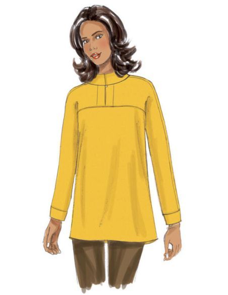 Patron Butterick 6416/A5 - Tunique