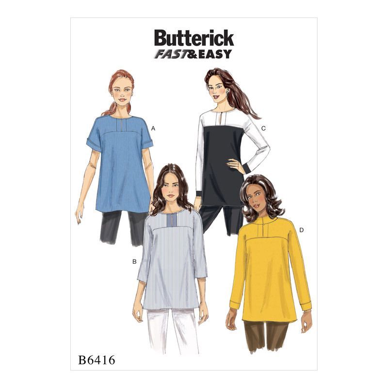Patron Butterick 6416/A5 - Tunique