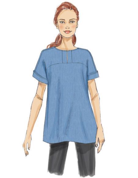 Patron Butterick 6416/A5 - Tunique
