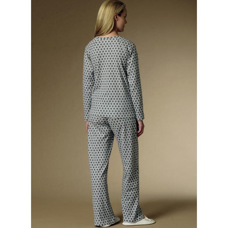 Patron Butterick 6428/Y - Peignoir, haut, chemise de nuit et pantalon