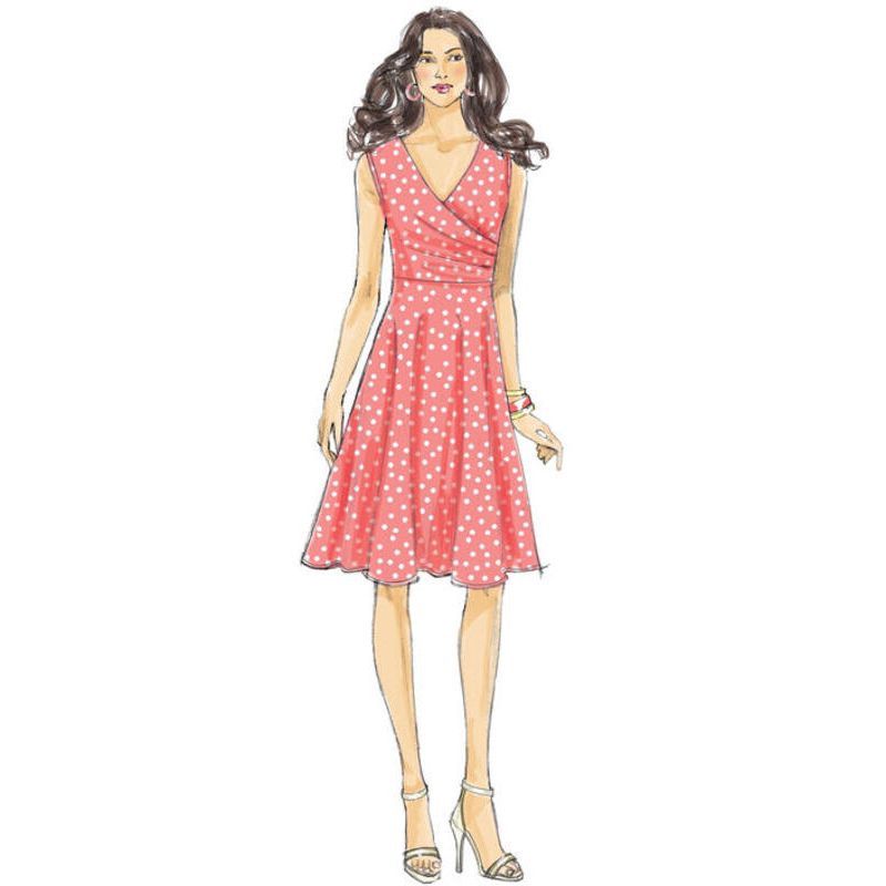 Patron Butterick 6446/A5 - Robe et ceinture