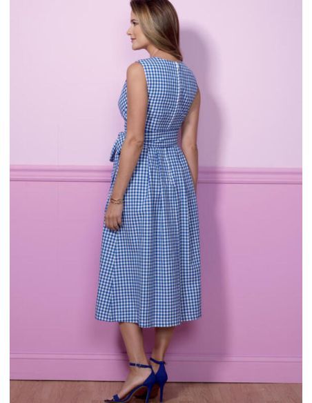 Patron Butterick 6446/A5 - Robe et ceinture