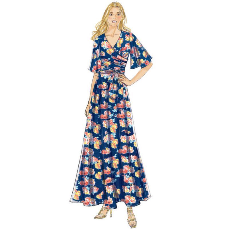 Patron Butterick 6446/A5 - Robe et ceinture