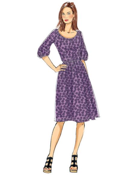 Patron Butterick 6451/Y - Robe