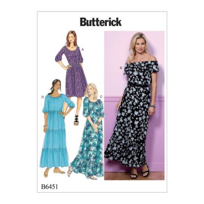 Patron Butterick 6451/Y - Robe