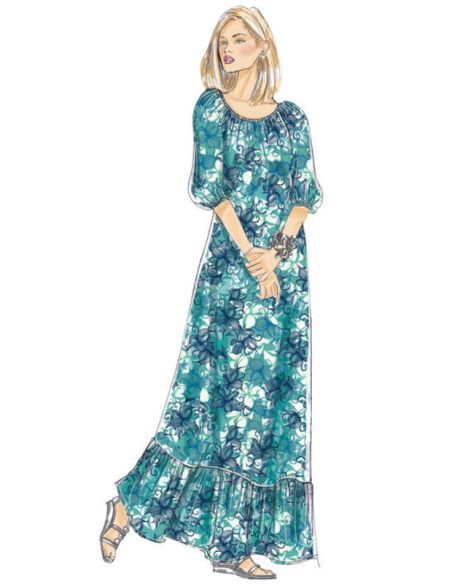 Patron Butterick 6451/Y - Robe