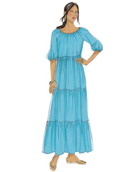 Patron Butterick 6451/Y - Robe