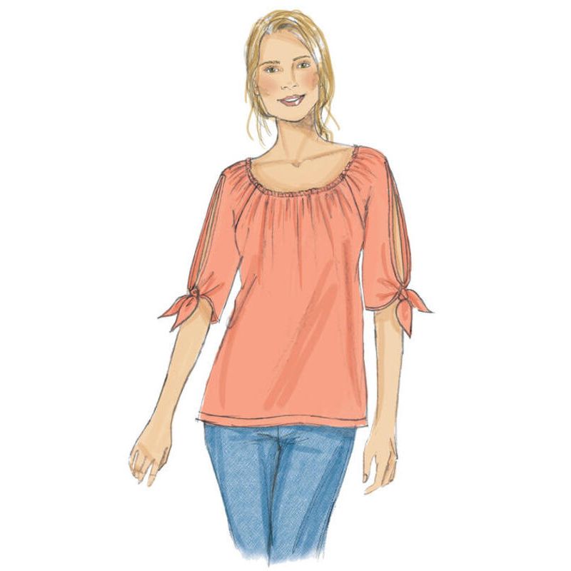 Patron Butterick 6455/Y - Haut