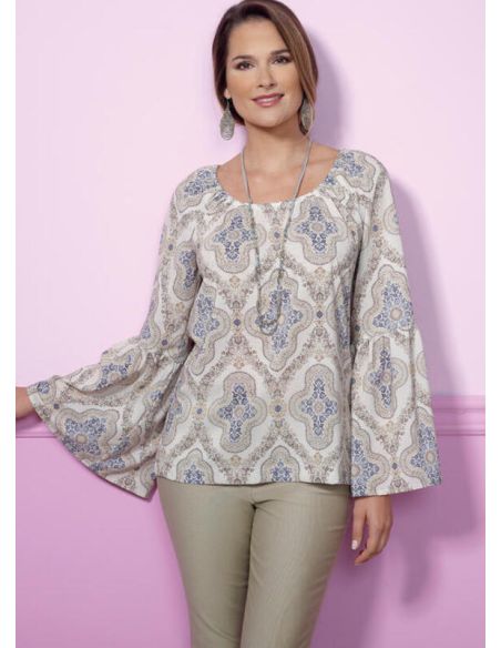 Patron Butterick 6455/Y - Haut