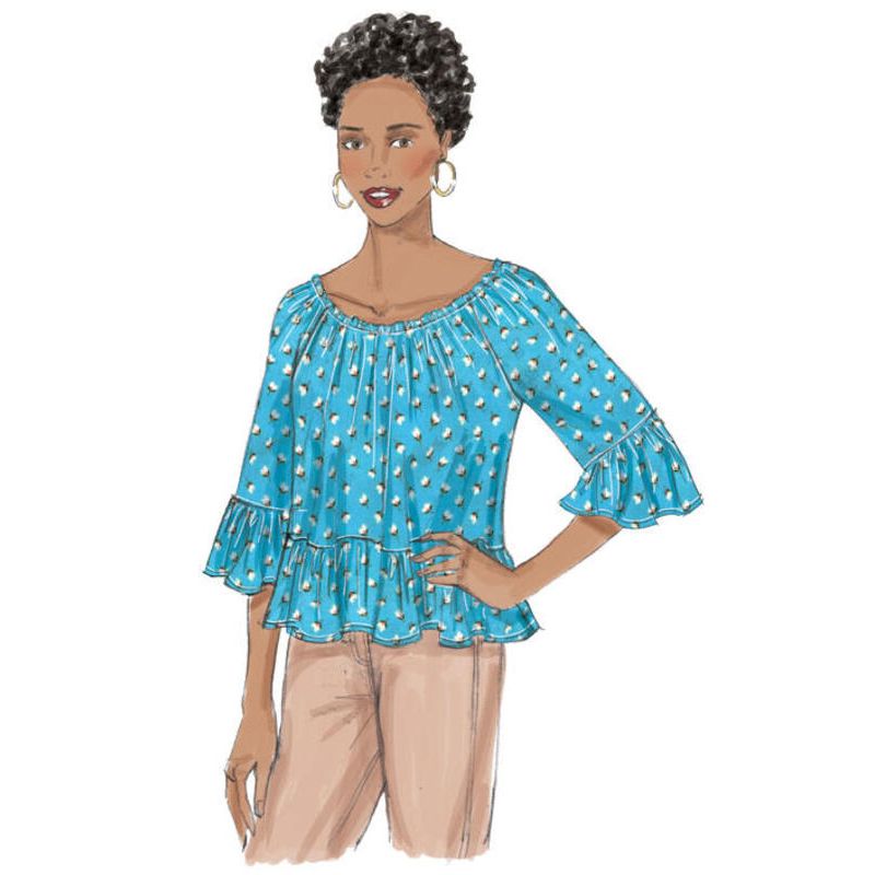 Patron Butterick 6455/Y - Haut