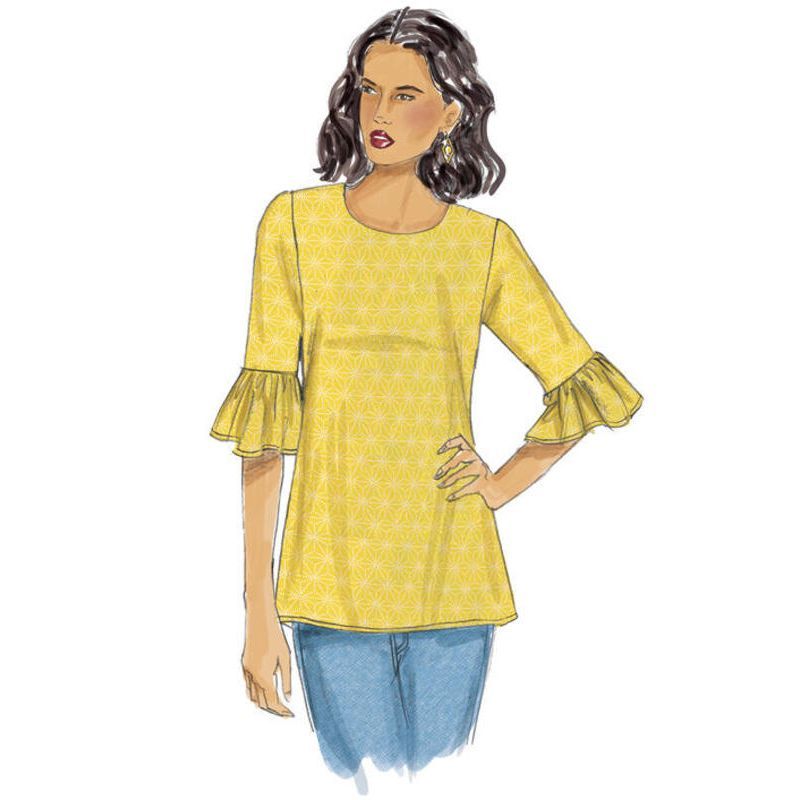 Patron Butterick 6456/A5 - Haut