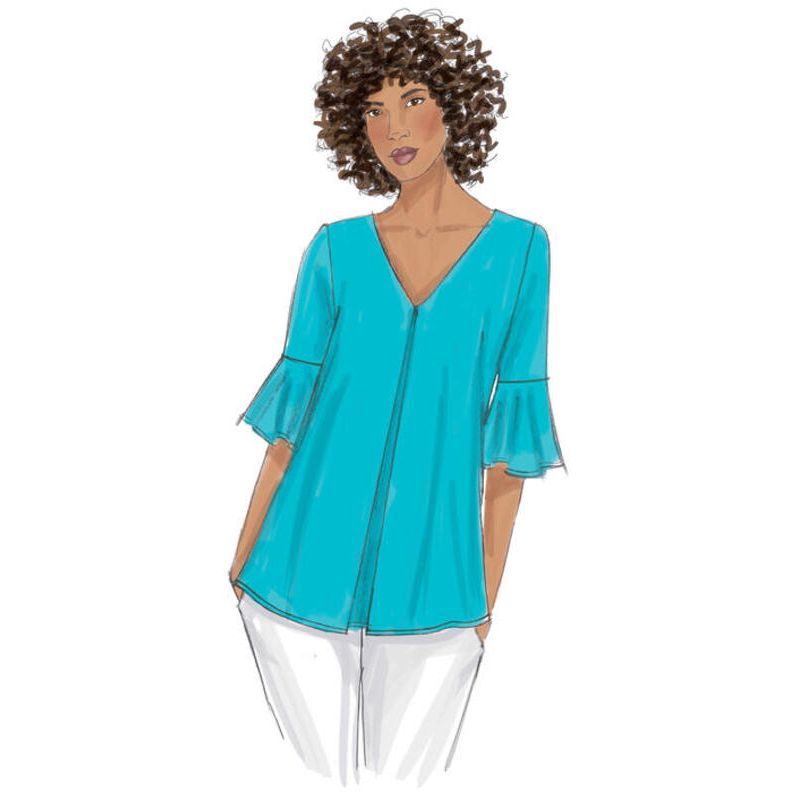 Patron Butterick 6456/A5 - Haut