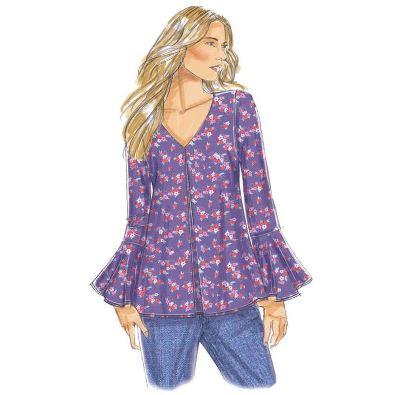 Patron Butterick 6456/A5 - Haut