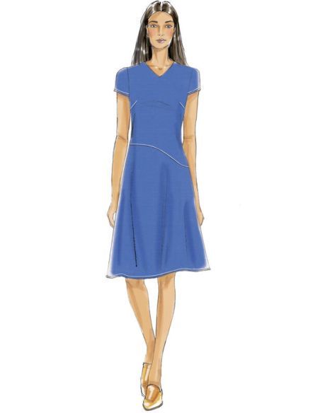 Patron Butterick 6480/A5 - Robe