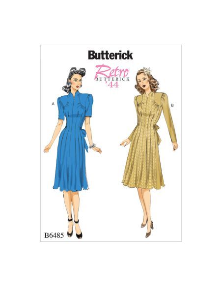 Patron Butterick 6485/A5 - Robe