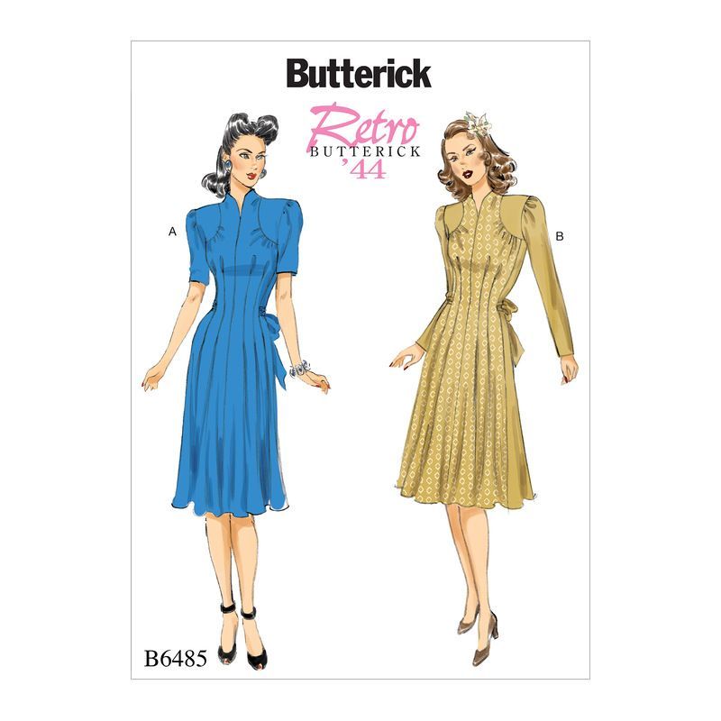 Patron Butterick 6485/A5 - Robe