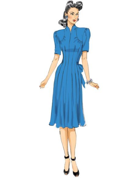 Patron Butterick 6485/A5 - Robe