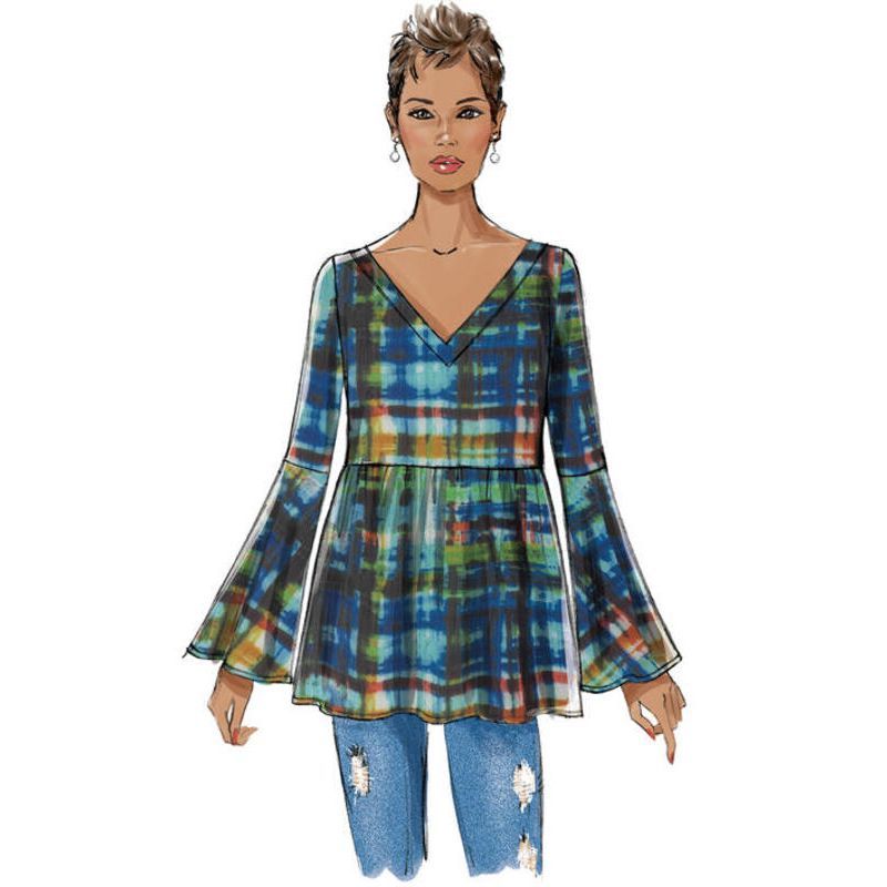 Patron Butterick 6486/Y - Hauts