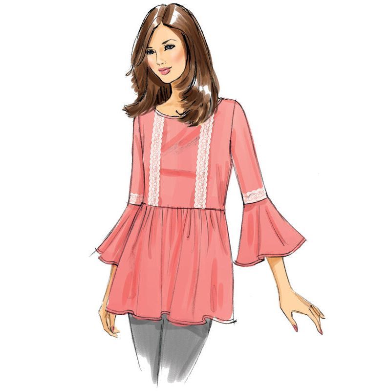 Patron Butterick 6486/Y - Hauts