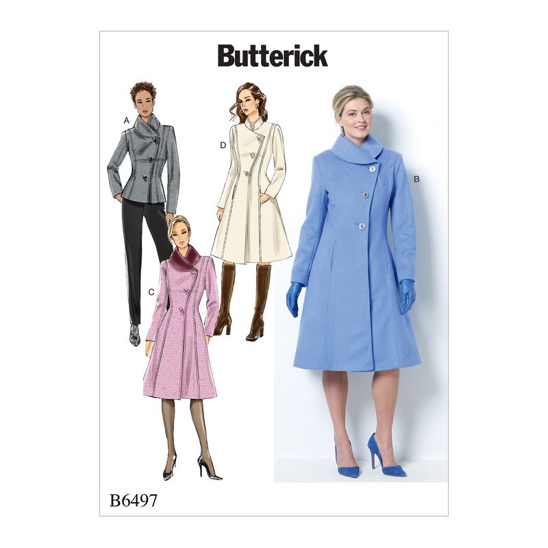 Patron Butterick 6497/B5 - Veste et manteau