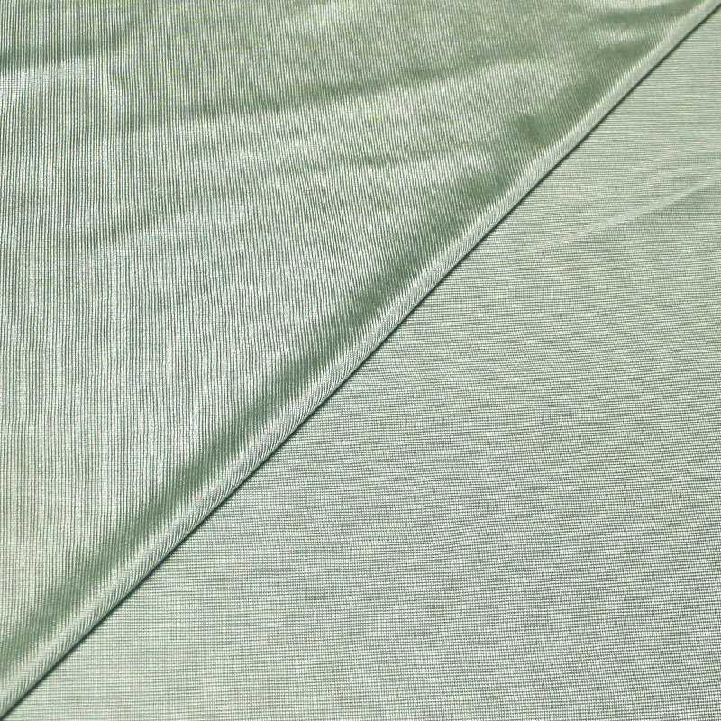 Jersey 100% viscose tubulaire - Vert clair