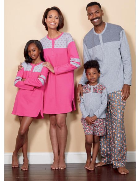 Patron Butterick 6531/OSZ - Haut, tunique, short et pantalon