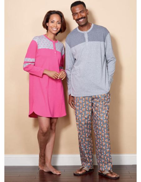 Patron Butterick 6531/OSZ - Haut, tunique, short et pantalon