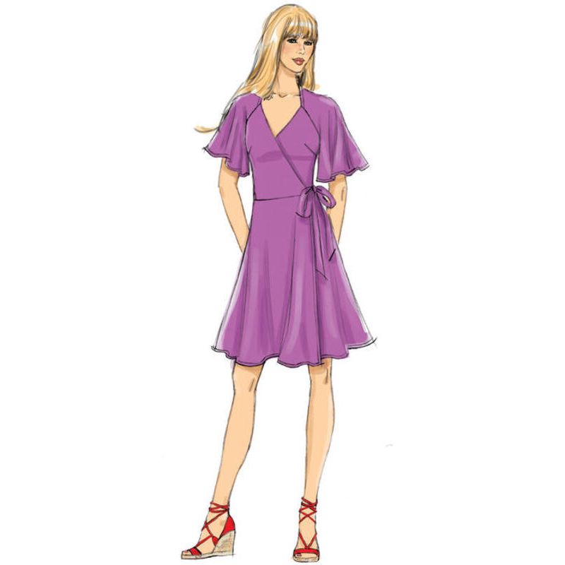 Patron Butterick 6554/A5 - Robe