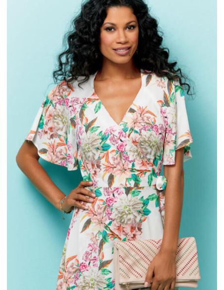 Patron Butterick 6554/A5 - Robe