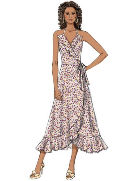 Patron Butterick 6554/A5 - Robe