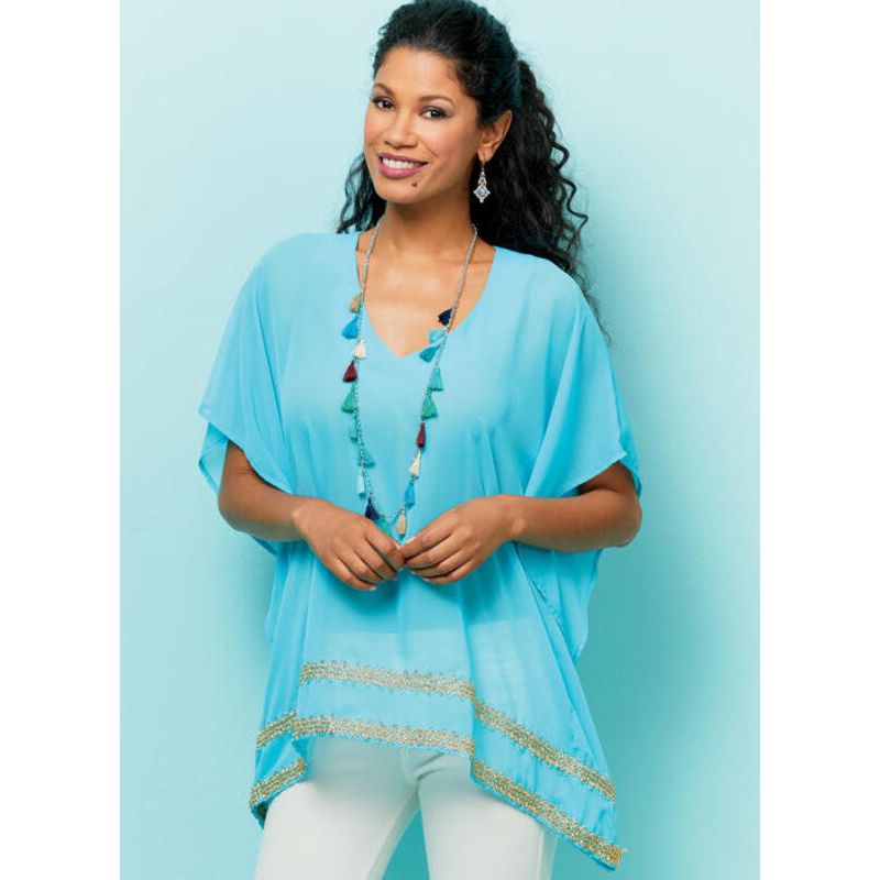 Patron Butterick 6559/Y - Haut, tunique et caftan