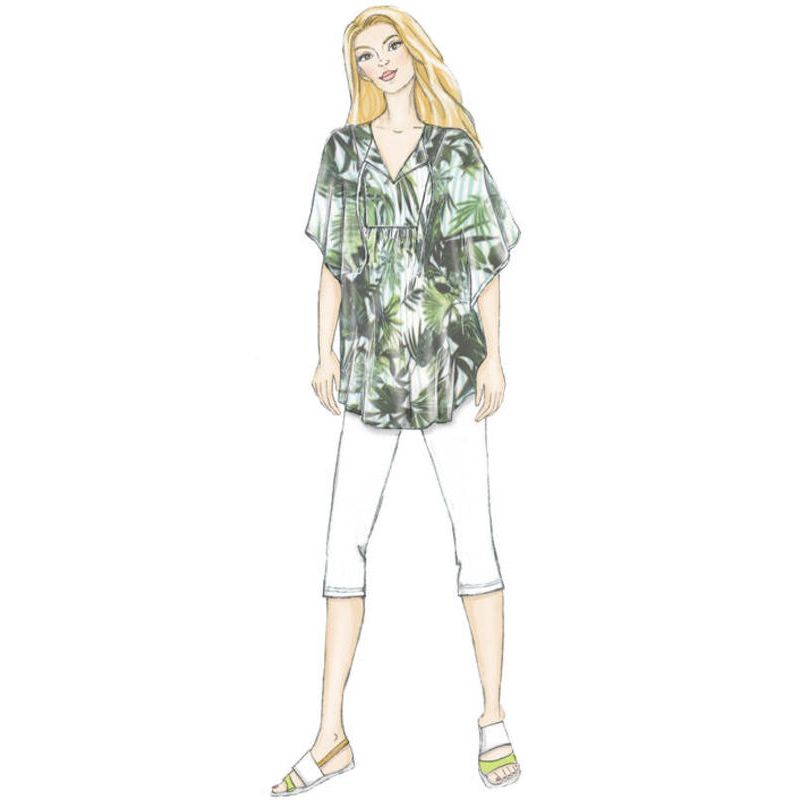 Patron Butterick 6559/Y - Haut, tunique et caftan