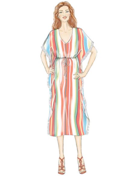 Patron Butterick 6559/Y - Haut, tunique et caftan