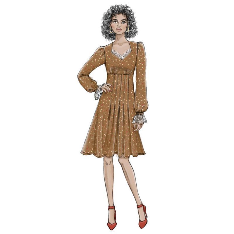 Patron Butterick 6586/A5 - Robe