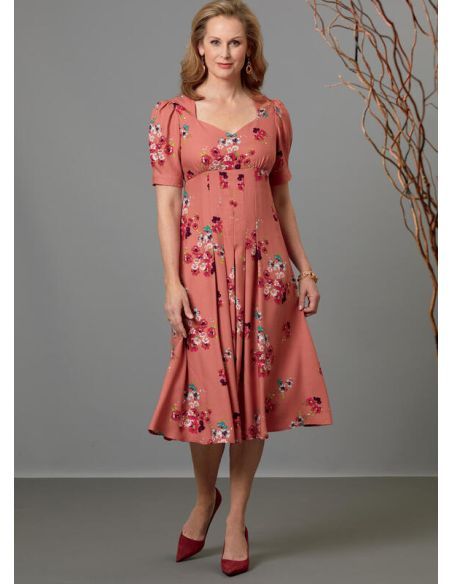 Patron Butterick 6586/A5 - Robe