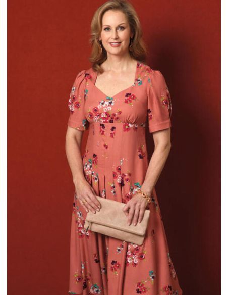 Patron Butterick 6586/A5 - Robe