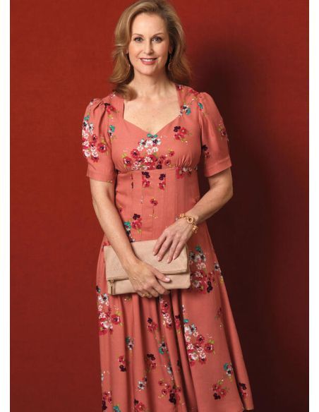 Patron Butterick 6586/A5 - Robe